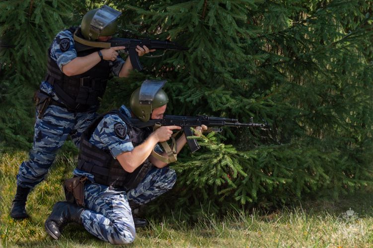 Спецподразделения Росгвардии приняли участие в межведомственном антитеррористическом учении в Воронежской области