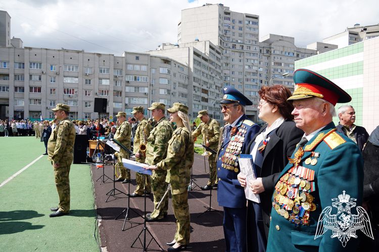 Военный оркестр Росгвардии выступил на масштабном патриотическом мероприятии в Воронеже