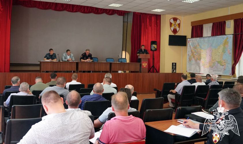 В Управлении Росгвардии по Воронежской области состоялось заседание Координационного совета по взаимодействию с частными охранными организациями