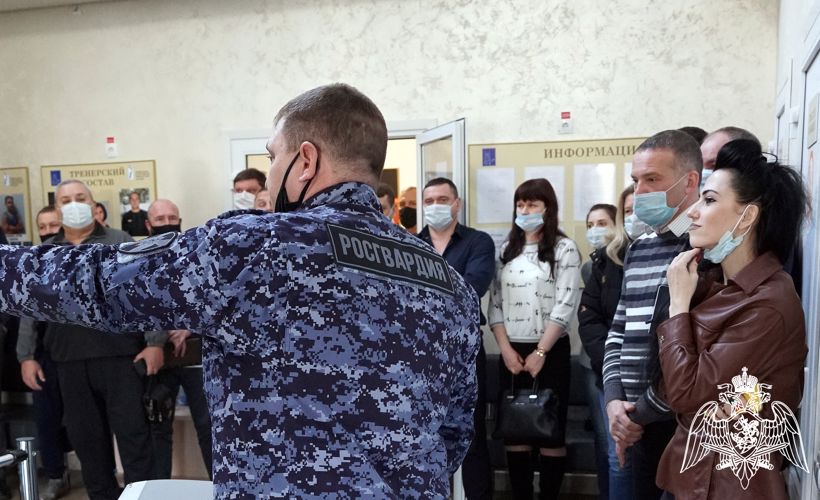 Управлением Росгвардии по Воронежской области проведены профилактические мероприятия «Объект охраны» 