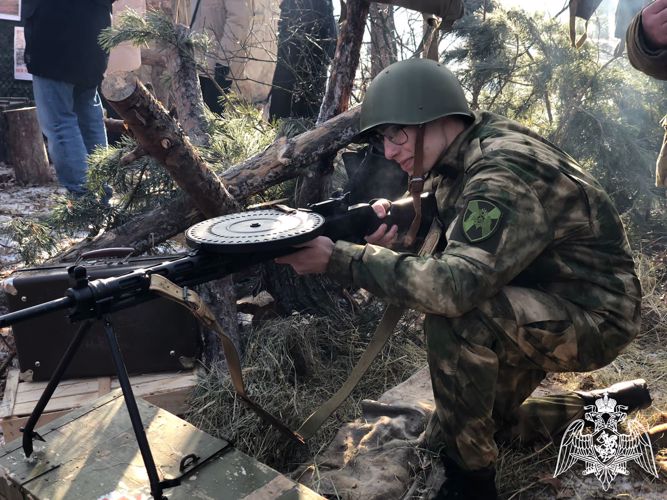 «Гвардейская смена» приняла участие в реконструкции событий 1943 года в Новой Усмани