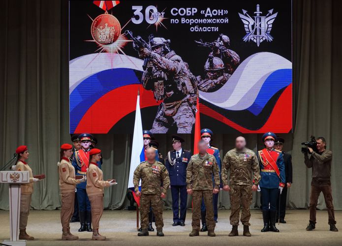 ВОРОНЕЖСКИЙ СОБР (ДОН) РОСГВАРДИИ ОТМЕТИЛ 30-ЛЕТИЕ