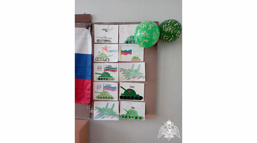 В Воронежской области подвели итоги конкурса детских рисунков, посвященных Дню защитника Отечества