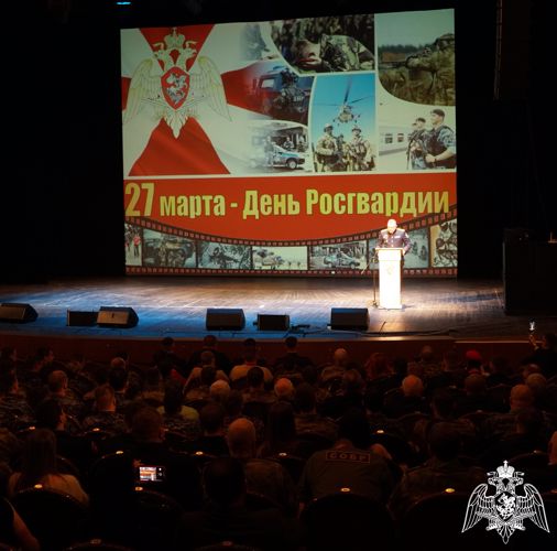 В Воронеже росгвардейцам вручили государственные и ведомственные награды в профессиональный праздник