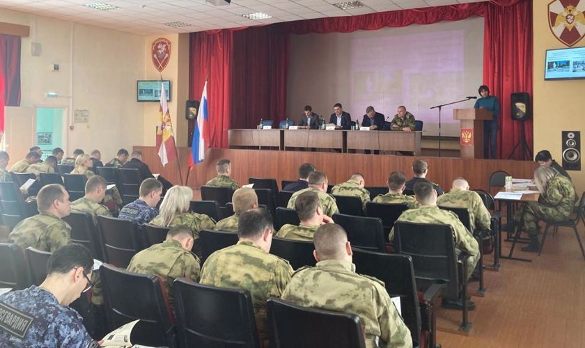 «Диктант Победы» прошел в Управлении Росгвардии по Воронежской области