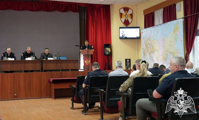 В Управлении Росгвардии по Воронежской области состоялось заседание Координационного совета по взаимодействию с частными охранными организациями