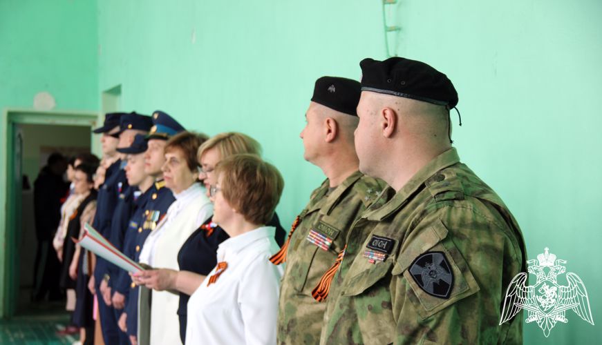 Представители Росгвардии приняли участие в судействе смотра строя и песни в Воронеже