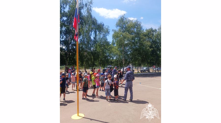  Полосу препятствий от росгвардейцев в рамках ведомственной акции «Каникулы с Росгвардией» прошли школьники Воронежской области