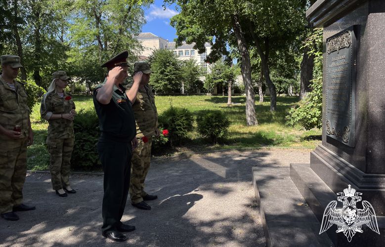 В день Памяти и Скорби в Управлении Росгвардии по Воронежской области прошла Всероссийская минута молчания