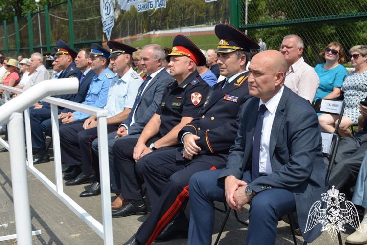  Начальник управления Росгвардии по Воронежской области поздравил Общество «Динамо» со 100-летием образования