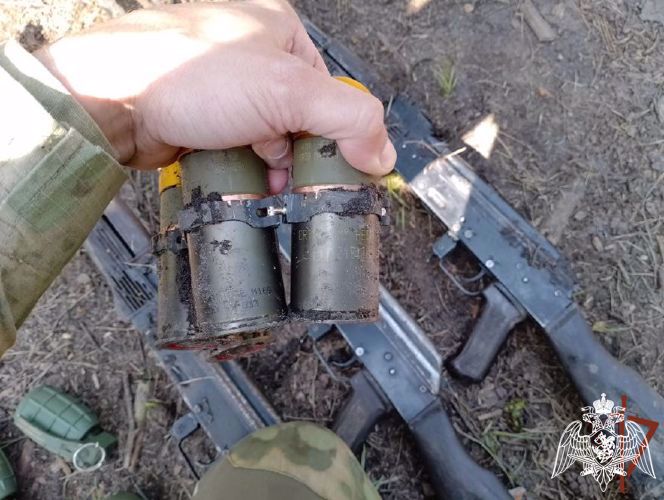 РОСГВАРДЕЙЦЫ ПРЕСЕКЛИ ПОДГОТОВКУ ДИВЕРСИЙ В ЛЕСНОМ МАССИВЕ ЛНР