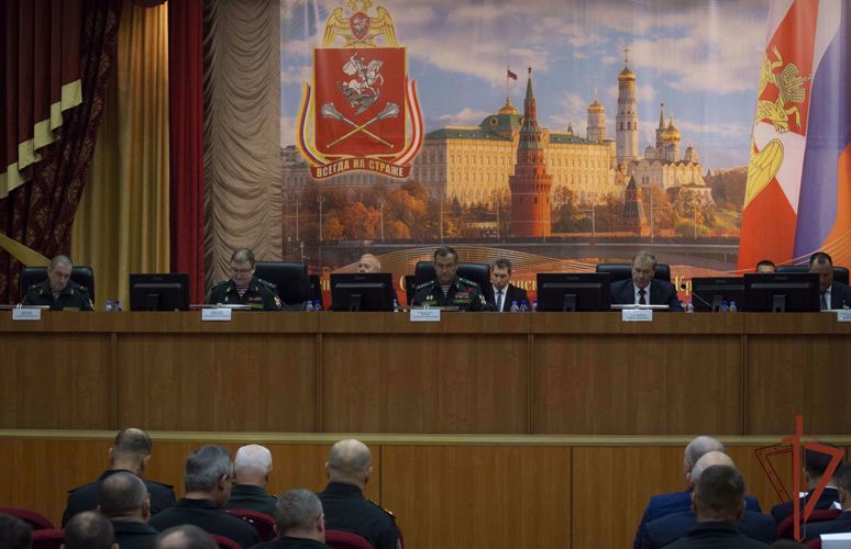 В ЦЕНТРАЛЬНОМ ОКРУГЕ РОСГВАРДИИ СОСТОЯЛСЯ ВОЕННЫЙ СОВЕТ