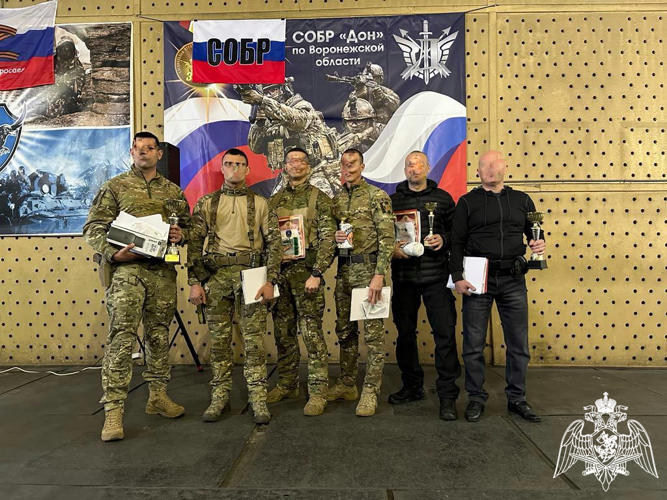 Команда СОБР «Дон» Воронеж одержала победу в областном турнире по стрельбе