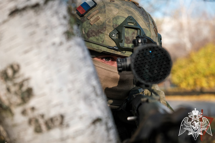 РОСГВАРДЕЙЦЫ СБИЛИ УКРАИНСКИЙ БЕСПИЛОТНИК В ЗАПОРОЖСКОЙ ОБЛАСТИ