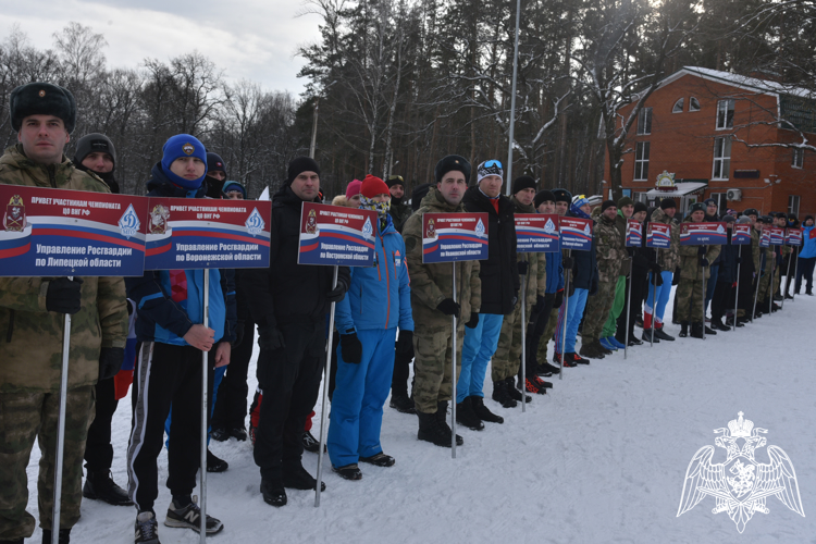 Чемпионат Центрального округа Росгвардии по лыжным гонкам и военно-спортивному многоборью проходит в Воронеже