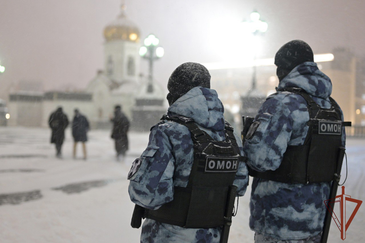 РОСГВАРДЕЙЦЫ ОБЕСПЕЧИЛИ БЕЗОПАСНОСТЬ МЕРОПРИЯТИЙ В КРЕЩЕНИЕ ГОСПОДНЕ