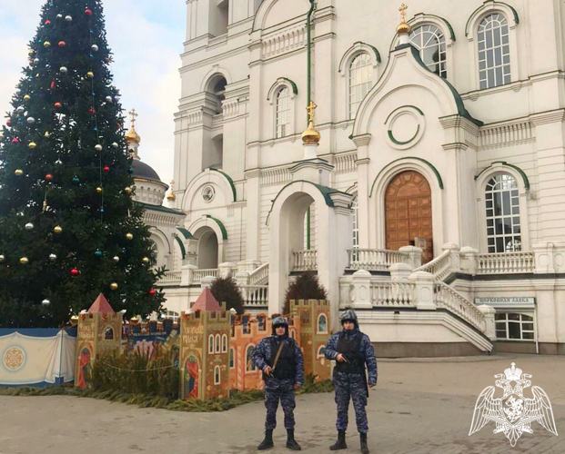 РОСГВАРДИЯ В ВОРОНЕЖЕ ОБЕСПЕЧИЛА БЕЗОПАСНОСТЬ ГРАЖДАН ВО ВРЕМЯ РОЖДЕСТВЕНСКИХ ПРАЗДНИКОВ