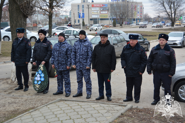 В Воронежской области росгвардейцы организовали мероприятия, посвящённые Дню вывода войск из Афганистана