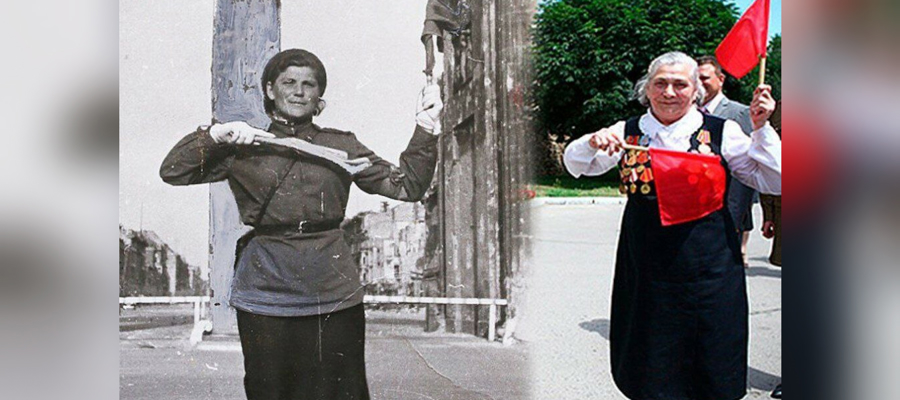 ДИРЕКТОР РОСГВАРДИИ ГЕНЕРАЛ АРМИИ ВИКТОР ЗОЛОТОВ ПОЗДРАВИЛ СО 100-ЛЕТИЕМ ЛЕГЕНДАРНУЮ ФРОНТОВУЮ РЕГУЛИРОВЩИЦУ МАРИЮ ЛИМАНСКУЮ