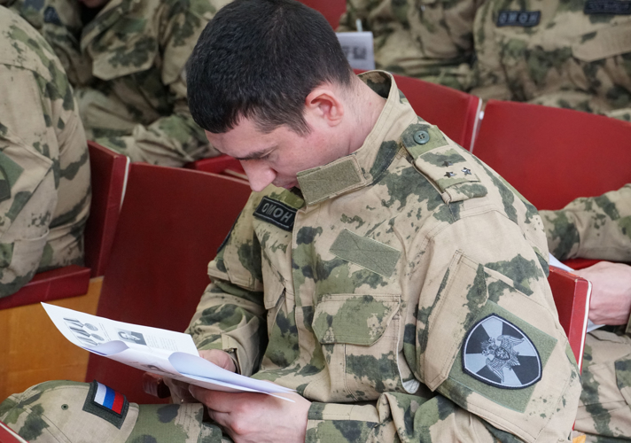   «Диктант Победы» прошел в Управлении Росгвардии по Воронежской области 