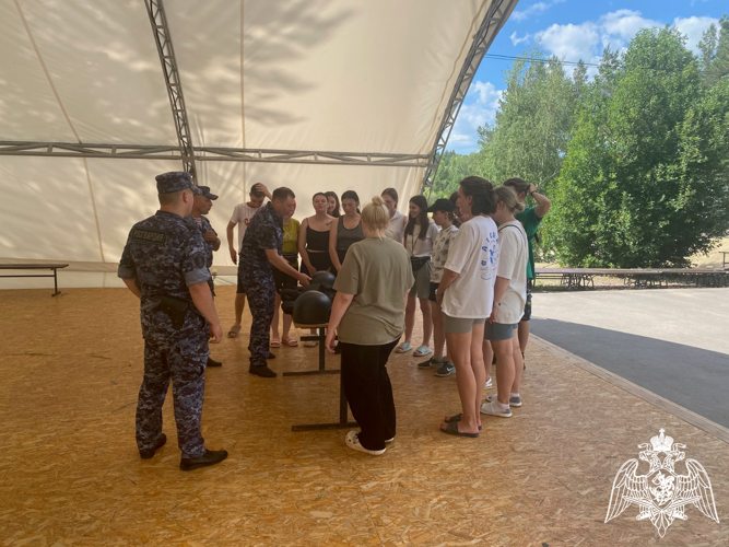 Спортивные соревнования проходят в рамках ведомственной акции «Каникулы с Росгвардией» в Воронежской области