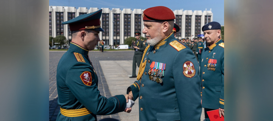 ГЕНЕРАЛ-ПОЛКОВНИК АЛЕКСЕЙ ВОРОБЬЁВ ПОЗДРАВИЛ ВЫПУСКНИКОВ САНКТ-ПЕТЕРБУРГСКОГО ВОЕННОГО ИНСТИТУТА РОСГВАРДИИ