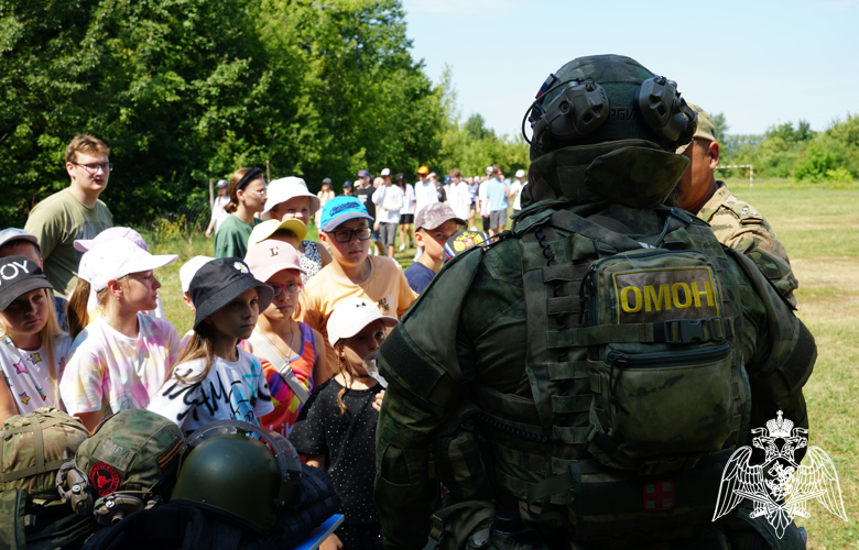 Мероприятия Всероссийского проекта «Каникулы с Росгвардией» продолжаются в Воронежской области