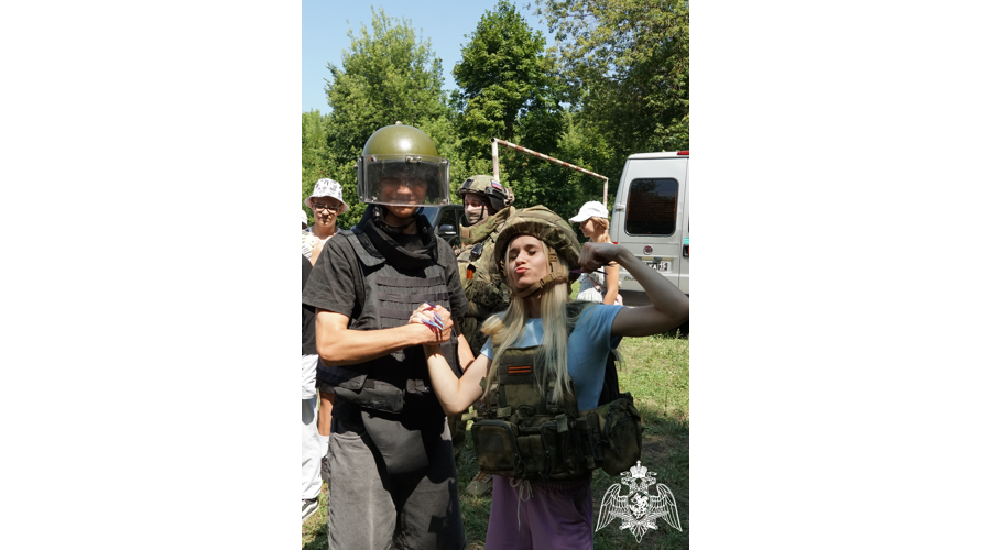 Мероприятия Всероссийского проекта «Каникулы с Росгвардией» продолжаются в Воронежской области