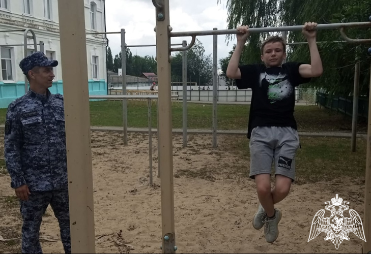 Спортивные соревнования проходят в рамках ведомственной акции «Каникулы с Росгвардией» в Воронежской области