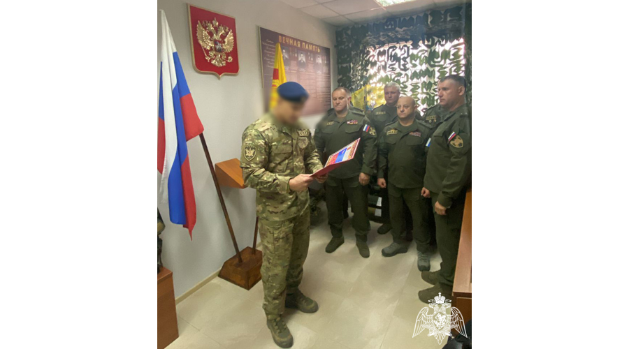 В ВОРОНЕЖЕ МОЛОДЫЕ СОТРУДНИКИ РОСГВАРДИИ ПРИНЯЛИ ПРИСЯГУ НА ВЕРНОСТЬ ОТЕЧЕСТВУ