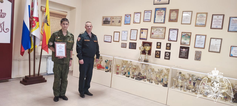 В Росгвардии наградили победителей и призёров фотоконкурса "В объективе Росгвардия" в номинации "Кадетская жизнь"