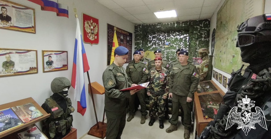 В ВОРОНЕЖЕ МОЛОДЫЕ СОТРУДНИКИ РОСГВАРДИИ ПРИНЯЛИ ПРИСЯГУ НА ВЕРНОСТЬ ОТЕЧЕСТВУ