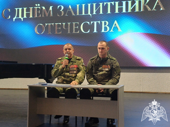 ВЕТЕРАН РОСГВАРДИИ ПРИНЯЛ УЧАСТИЕ В ПАТРИОТИЧЕСКОМ МЕРОПРИЯТИИ ВОРОНЕЖСКОЙ ОБЛАСТИ