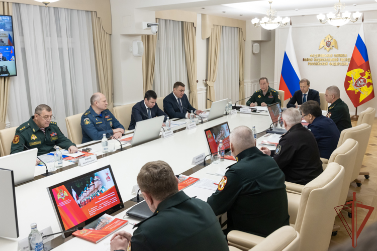 Директор Росгвардии Герой России генерал армии Виктор Золотов провел расширенное заседание коллегии по итогам работы ведомства (видео)