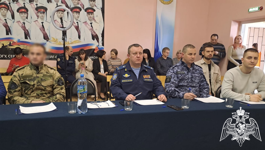 Офицеры Росгвардии оценили участников открытого областного (регионального) военно-спортивного фестиваля «Служу России!»