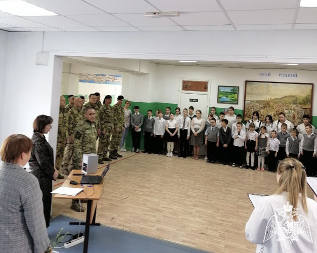 В Воронежской области открыта «Парта Героя» в честь погибшего росгвардейца