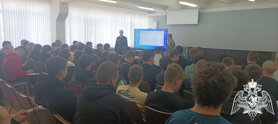Росгвардия проводит встречи со студентами в рамках ведомственной акции «Дни Росгвардии»