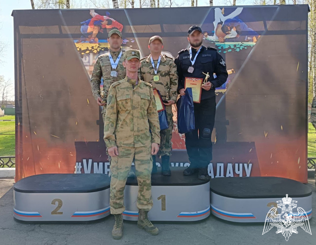 В Электростали прошёл  чемпионат Центрального округа  по стрельбе из боевого ручного стрелкового оружия, посвященный 80-летию Великой Победы