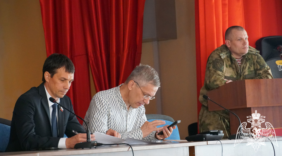 «Диктант Победы» прошел в Управлении Росгвардии по Воронежской области