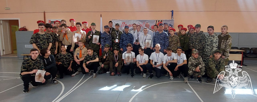 Сотрудники Росгвардии приняли участие в смотре-конкурсе, посвященном памяти росгвардейца