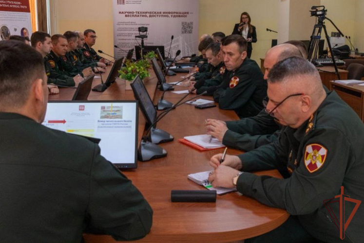 ПРЕДСТАВИТЕЛИ РОСГВАРДИИ ПРОВЕЛИ РАБОЧУЮ ВСТРЕЧУ С РУКОВОДСТВОМ ГОСУДАРСТВЕННОЙ ПУБЛИЧНОЙ НАУЧНО-ТЕХНИЧЕСКОЙ БИБЛИОТЕКИ РОССИИ