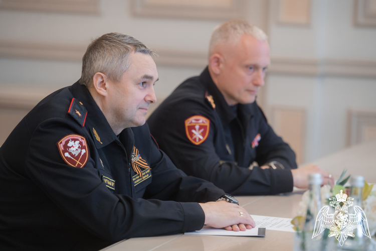 ЛИЧНОМУ СОСТАВУ УПРАВЛЕНИЯ РОСГВАРДИИ ПО ВОРОНЕЖСКОЙ ОБЛАСТИ ПРЕДСТАВЛЕН НОВЫЙ РУКОВОДИТЕЛЬ