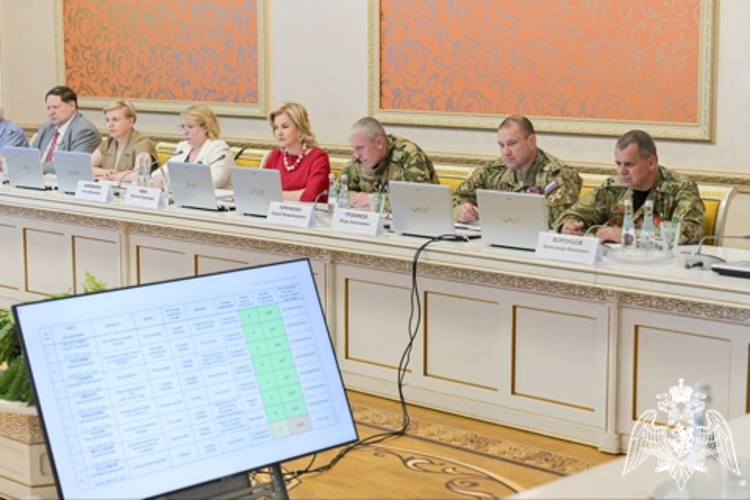 Офицеры Росгвардии приняли участие в заседании Экспертно-общественного совета региональной кадровой программы «Герои земли Воронежской»