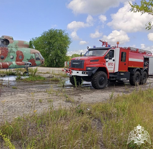 Росгвардейцы провели пожарно-тактическую тренировку в Воронеже