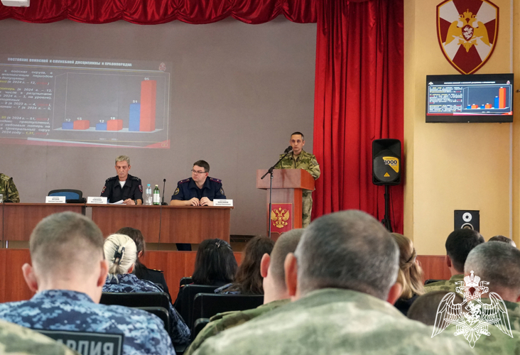 В Управлении Росгвардии по Воронежской области состоялся межведомственный круглый стол по правовому информированию