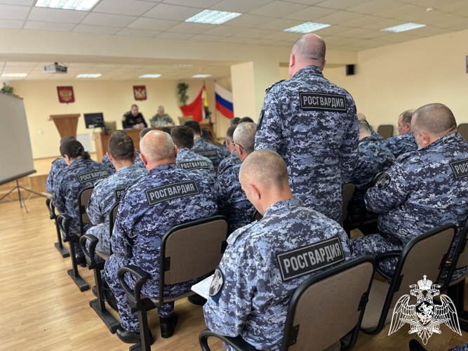 Сотрудники вневедомственной охраны Воронежской области подвели итоги служебной деятельности