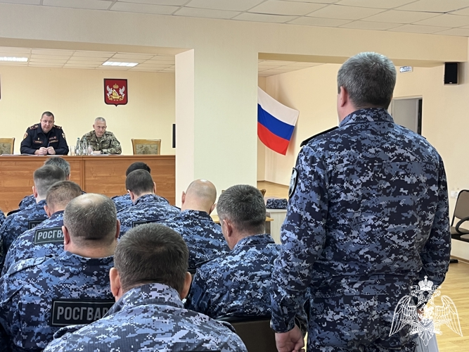 Сотрудники вневедомственной охраны Воронежской области подвели итоги служебной деятельности
