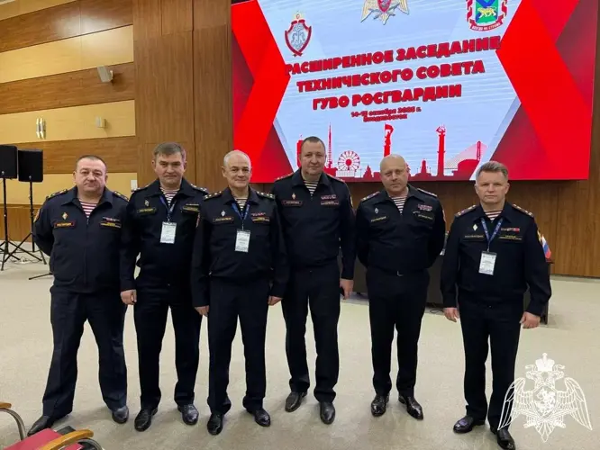 Воронежский офицер принял участие в расширенном заседании Главного управления вневедомственной охраны Росгвардии во Владивостоке