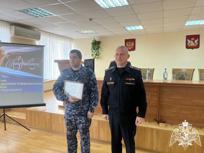 Лучших специалистов вневедомственной охраны наградили в Воронеже 