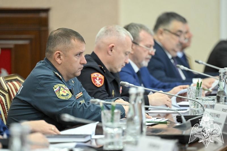  Начальник Управления Росгвардии по Воронежской области Алексей Баранников принял участие в заседании антитеррористической комиссии 